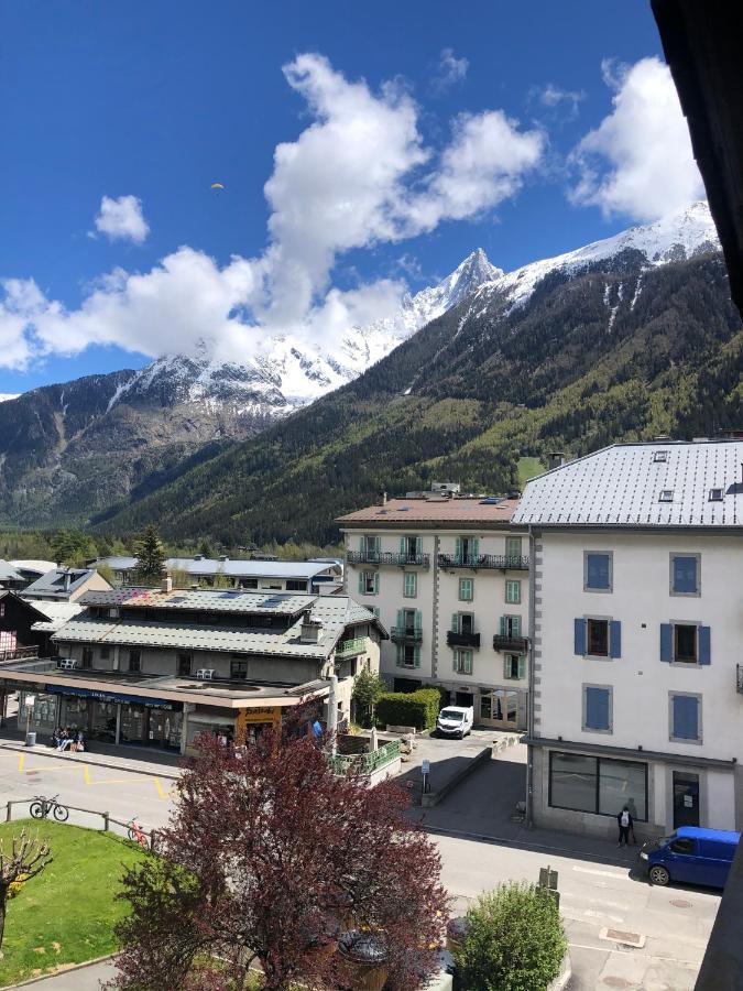 Studio Lumineux Neuf Dans L'Hyper Centre Avec Vue Chamonix Zewnętrze zdjęcie