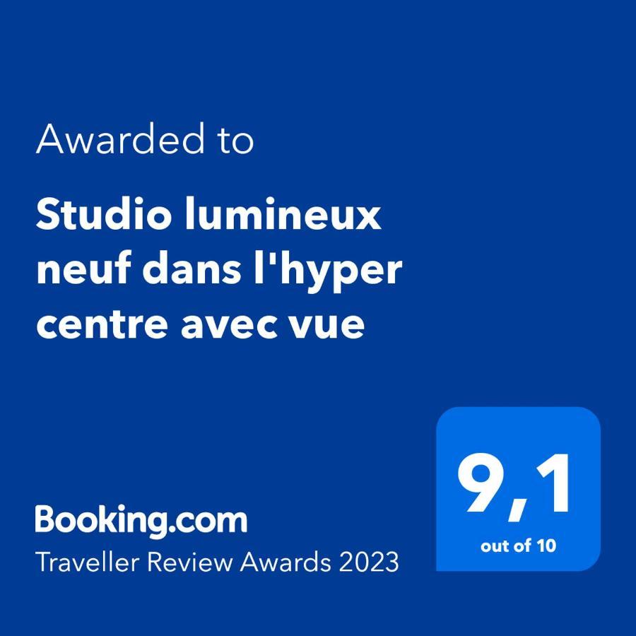 Studio Lumineux Neuf Dans L'Hyper Centre Avec Vue Chamonix Zewnętrze zdjęcie
